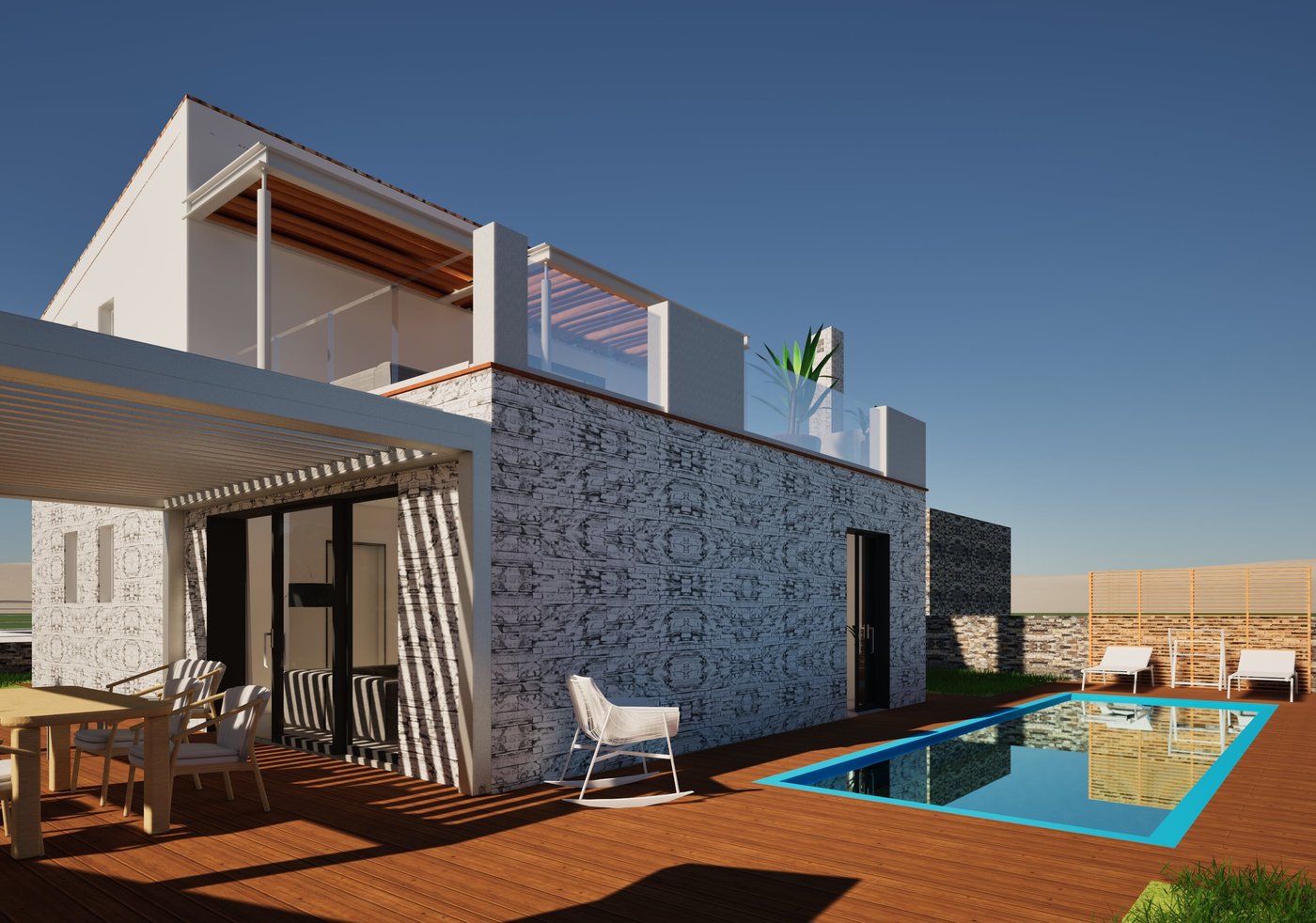 Casa Patrizia, render esterno