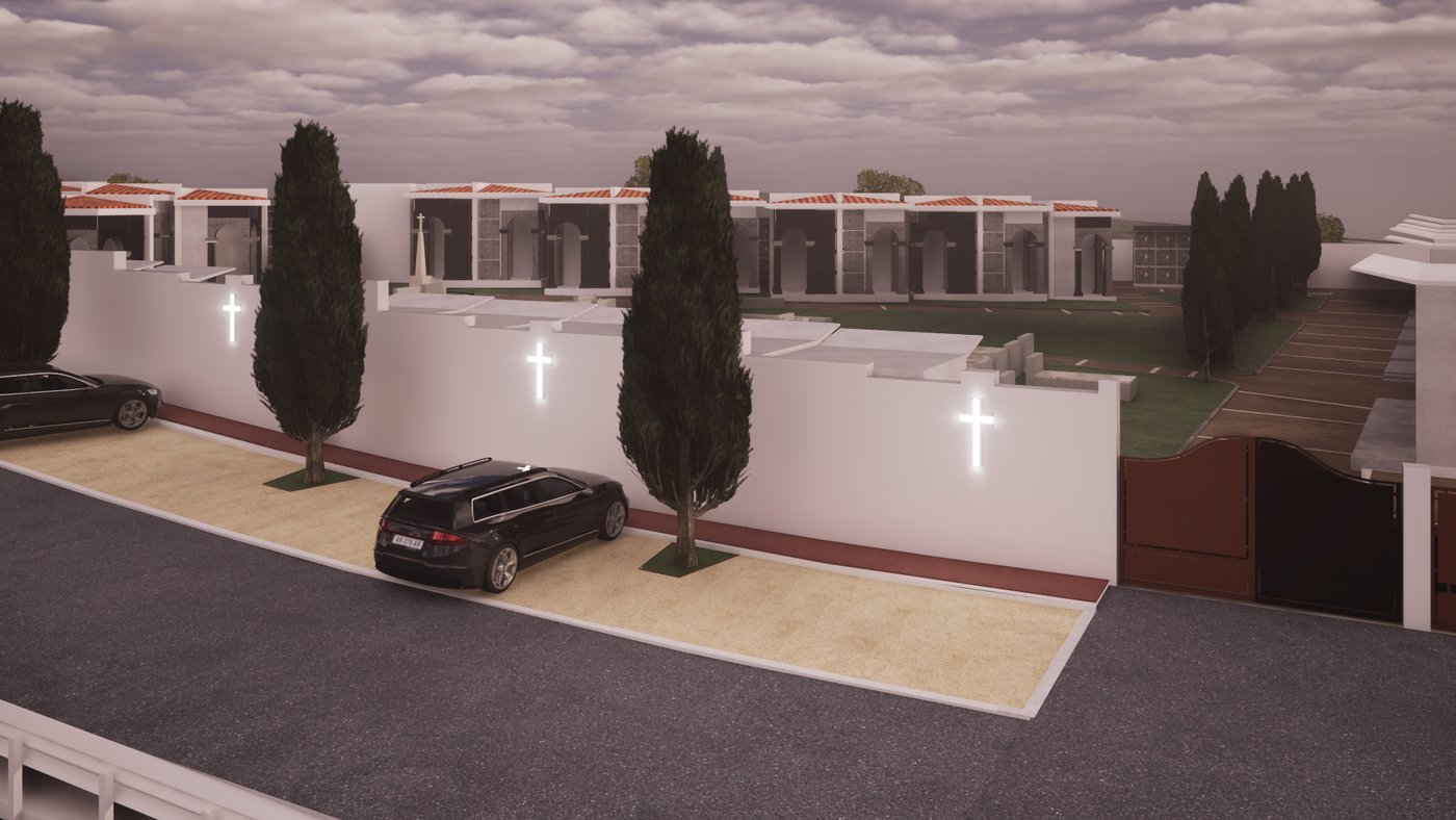 Cimitero Santa Maria Coghinas, immagine di progetto 2