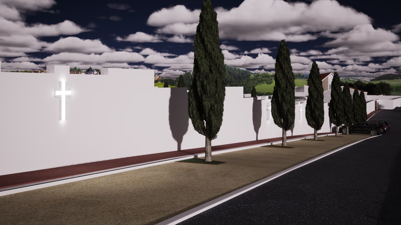 Cimitero Santa Maria Coghinas, immagine di progetto 3
