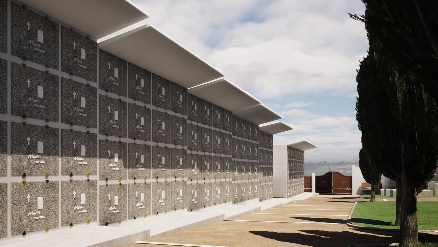 Cimitero Santa Maria Coghinas, immagine di progetto 4