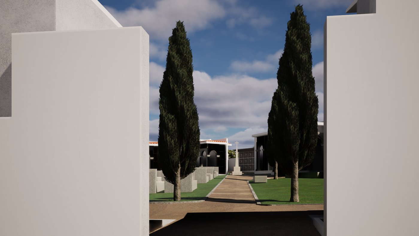 Cimitero Santa Maria Coghinas, immagine di progetto 5