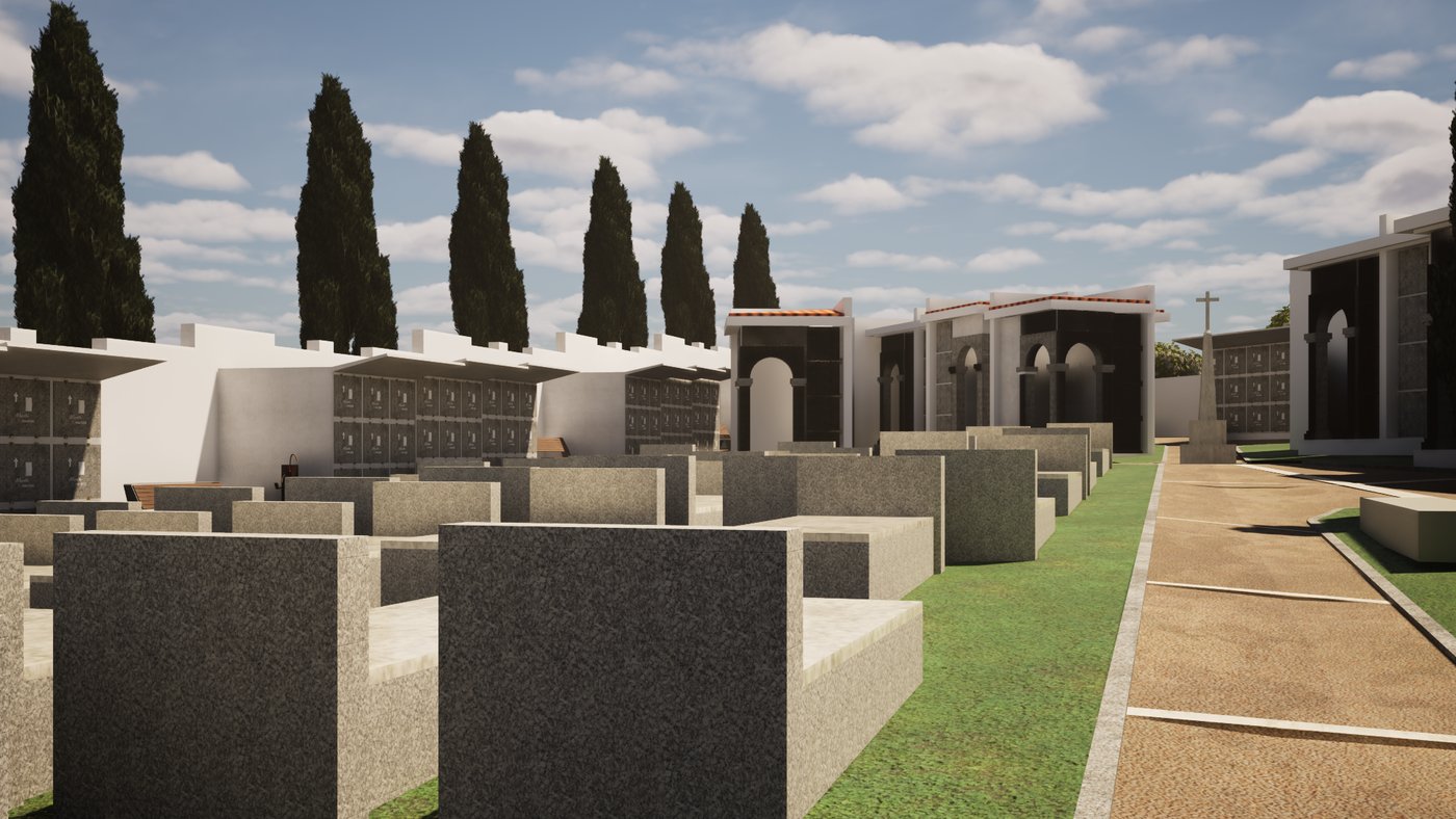 Cimitero Santa Maria Coghinas, immagine di progetto 6