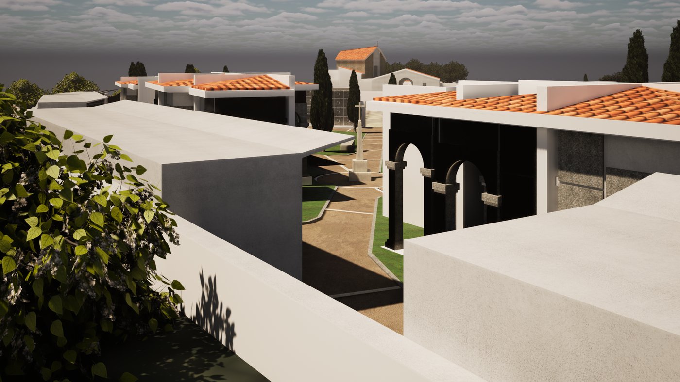 Cimitero Santa Maria Coghinas, immagine di progetto 8