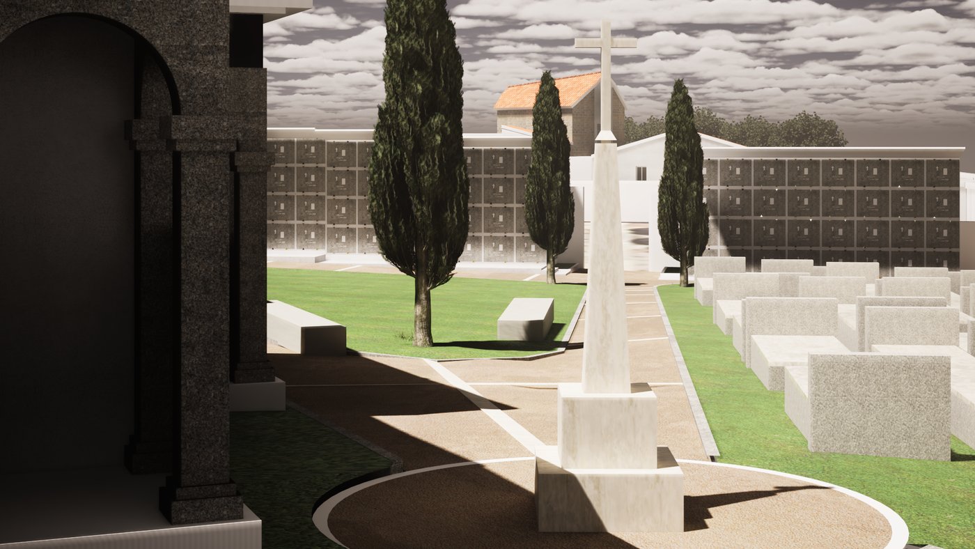 Cimitero Santa Maria Coghinas, immagine di progetto 9