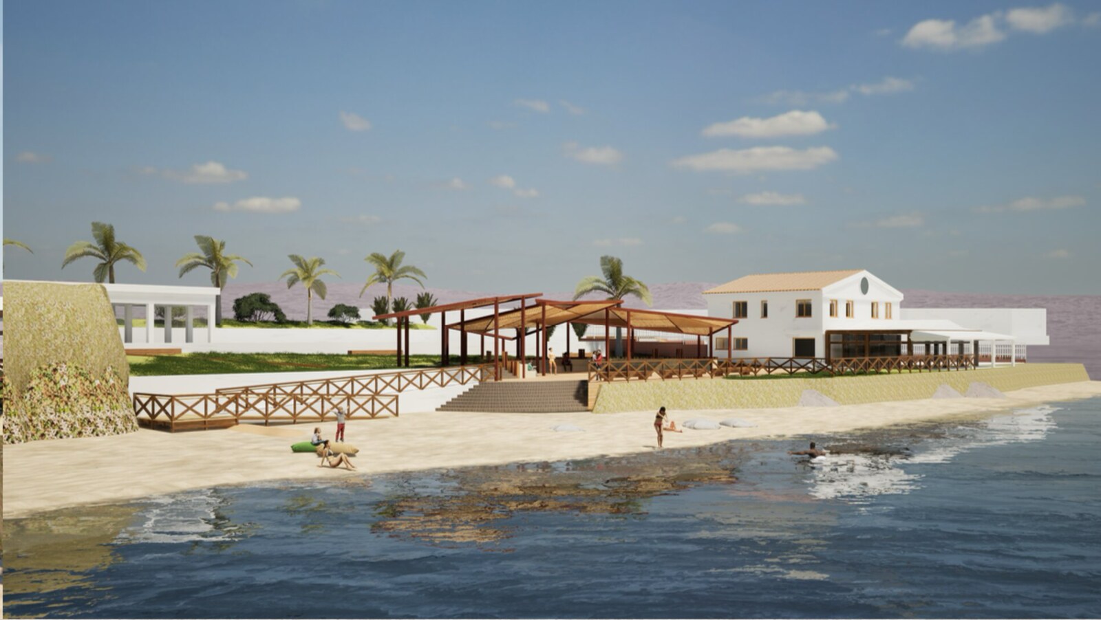 Piazzetta del Vento e del Mare, immagine di progetto 1