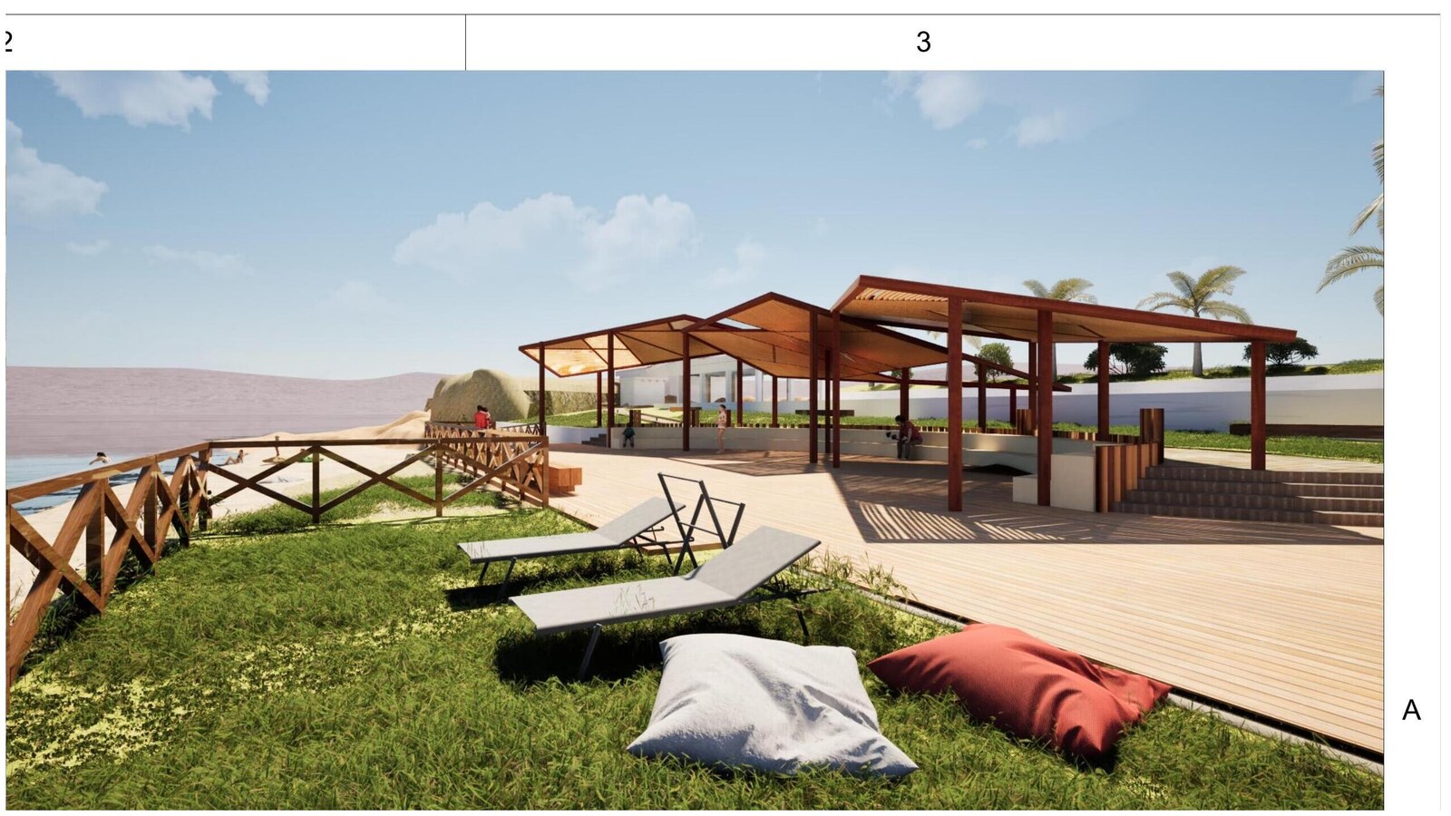 Piazzetta del Vento e del Mare, immagine di progetto 3