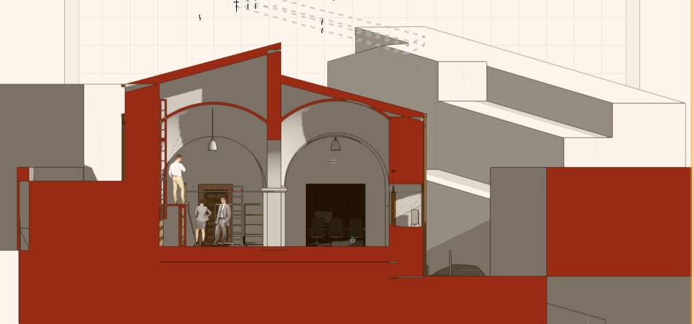 Biblioteca di Sedini, immagine di progetto 3