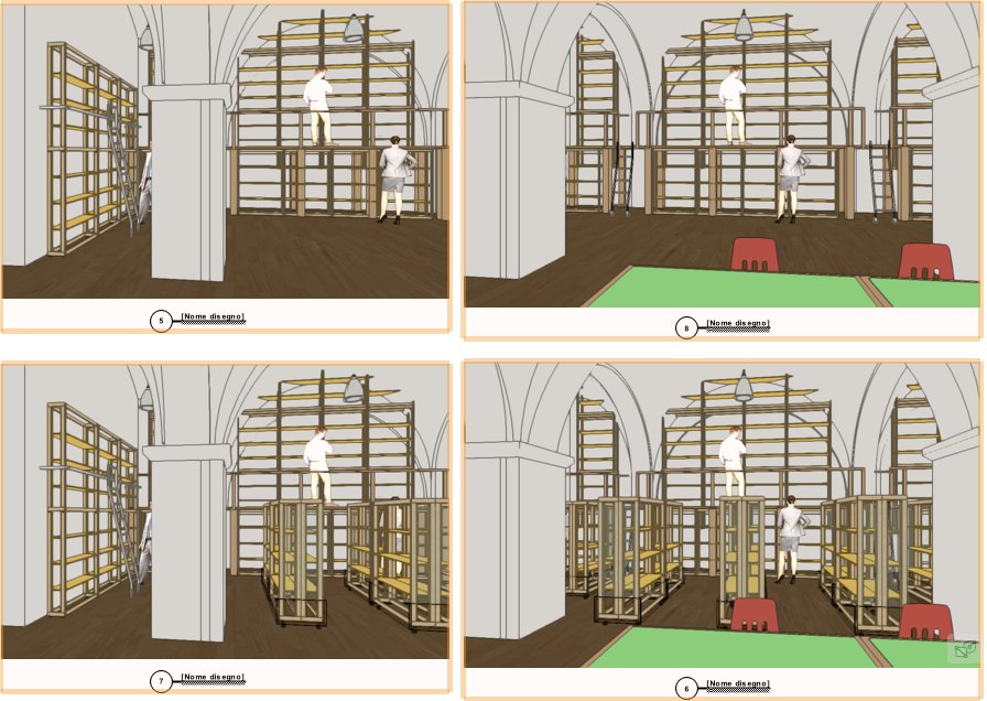 Biblioteca di Sedini, immagine di progetto 4
