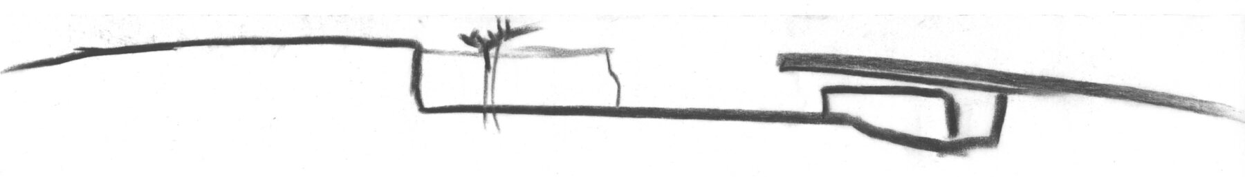 Sinnos, schizzo — sezione, cava prima